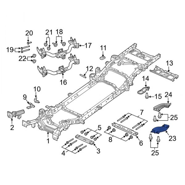 Powertrain Skid Plate