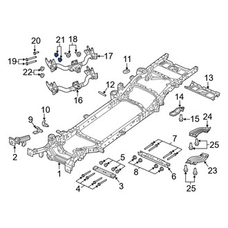 Ram OE - Trailer Hitch Nut