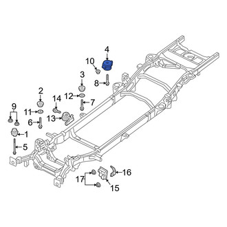 Ram OE - Rear Body Mount Cushion