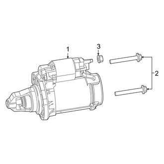 Ram OE - Electrical - Starter (3.6L)