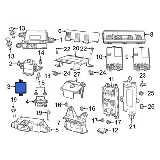 Ram OE - Front Left Door Control Module