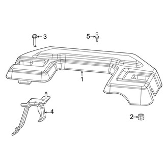Ram OE - Engine Appearance Cover (3.6L)