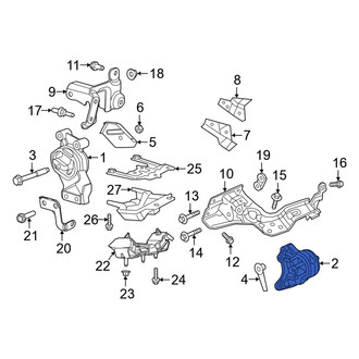 Ram OE - Left Engine Mount