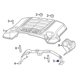 Ram OE - Engine Cover Nut