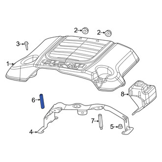 Ram OE - Engine Cover Nut