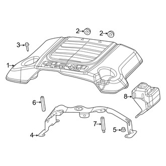 Ram OE - Engine Appearance Cover (5.7L)