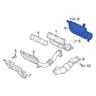 Ram OE - Right Exhaust Manifold Heat Shield