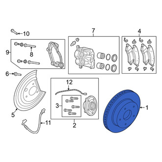 Ram OE - Front Disc Brake Rotor