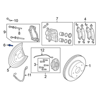 Ram OE - Brake Dust Shield Bolt
