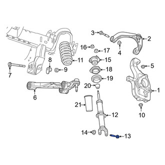 Ram OE - Suspension Shock Absorber Bolt
