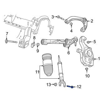 Ram OE - Suspension Shock Absorber Bolt
