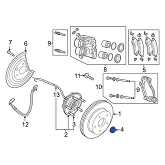 Ram OE - Front CV Joint Nut