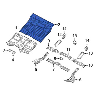Ram OE - Rear Floor Pan