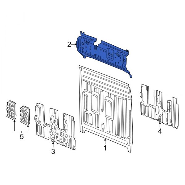 Seat Back Reinforcement Plate