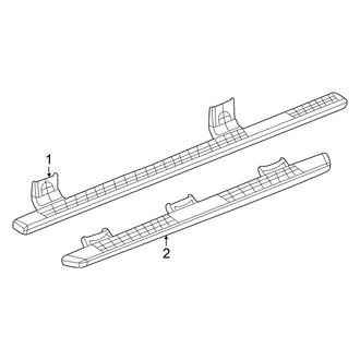 Ram OE - Cab - Running Board (W/O Power), (Big Horn / HFE / Laramie / Lone Star / Rebel / Tradesman Quad Cab)