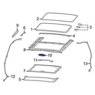 Ram OE - Sunroof Motor
