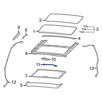 Ram OE - Sunroof Motor Connector