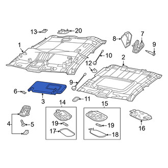 Ram OE - Left Sun Visor
