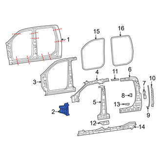 Ram OE - Left Body A-Pillar
