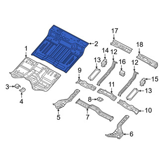 Ram OE - Rear Floor Pan