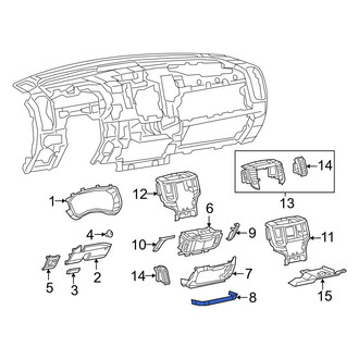 Ram OE - Lower Instrument Panel Trim Panel