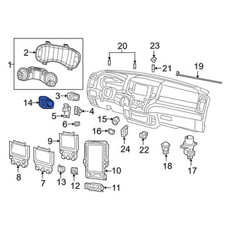 Ram OE - Automatic Transmission Shift Lever