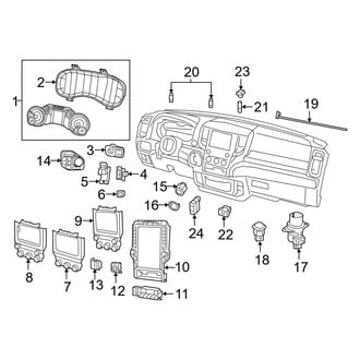 Mopar® - Pedal Height Adjustment Switch