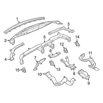 Ram OE - Instrument Panel - Ducts