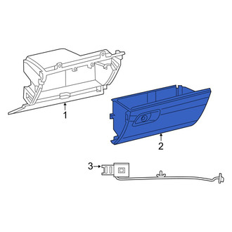 Ram OE - Front Glove Box