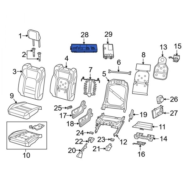 Seat Heater Control Module