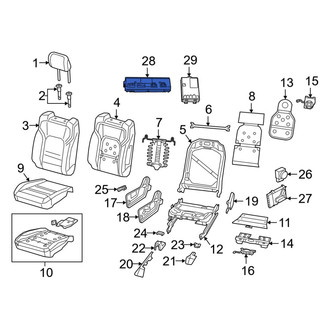 Ram OE - Front Seat Heater Control Module