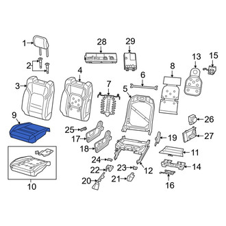 Ram OE - Front Right Seat Cover