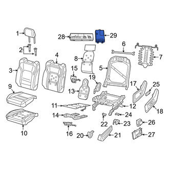 Ram OE - Front Right Seat Memory Control Module