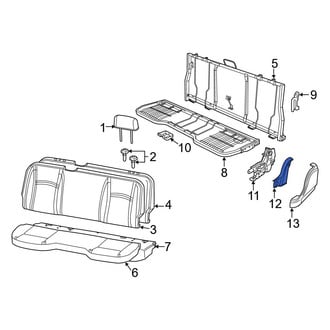 Ram OE - Rear Right Seat Trim Panel