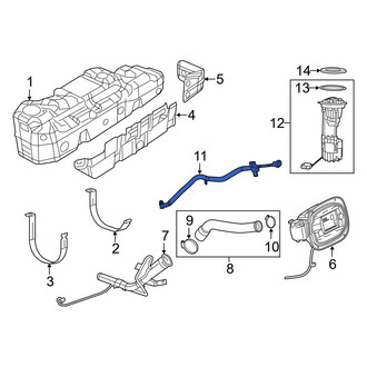 Ram OE - Fuel Tank Vent Hose