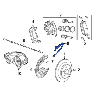 Ram OE - Rear Right Brake Hydraulic Hose