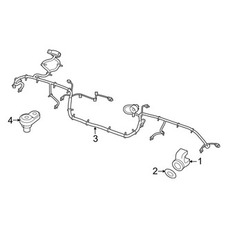 Ram OE - Rear Bumper - Electrical Components