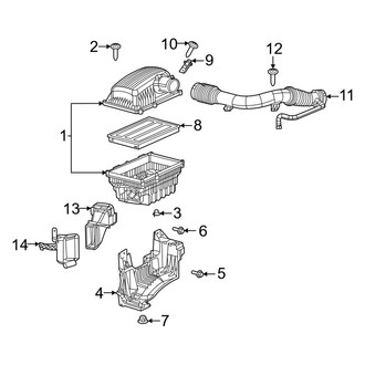 Ram OE - Engine - Air Inlet (3.0L)