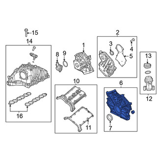 Ram OE - Lower Engine Timing Cover