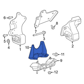 Ram OE - Automatic Transmission Mount Bracket