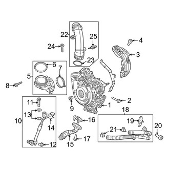 Ram OE - Engine - Turbocharger & Components (3.0L)