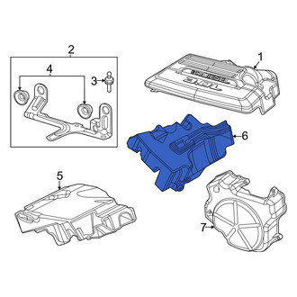 Ram OE - Left Engine Cover