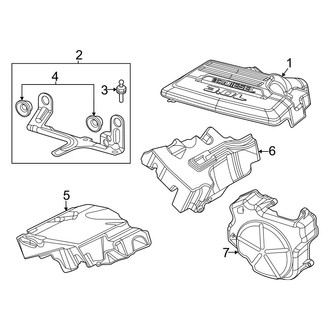 Ram OE - Engine Appearance Cover (3.0L)