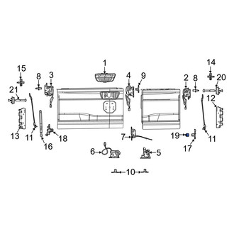 Ram OE - Rear Right Tailgate Hinge Bushing