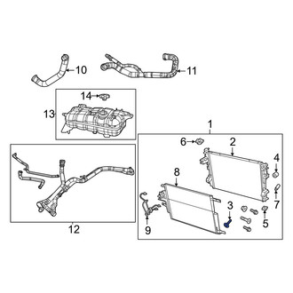 Ram OE - Radiator Mount Bolt