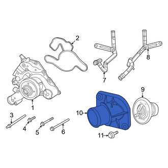 Ram OE - Engine Coolant Thermostat Housing
