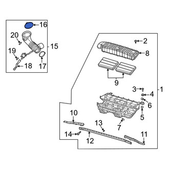 Ram OE - Engine Air Duct Clamp