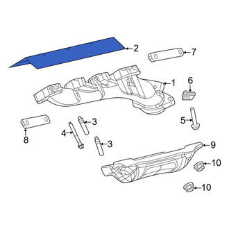 Ram OE - Left Exhaust Manifold Gasket