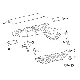 Ram OE - Exhaust System - Manifold (6.2L)