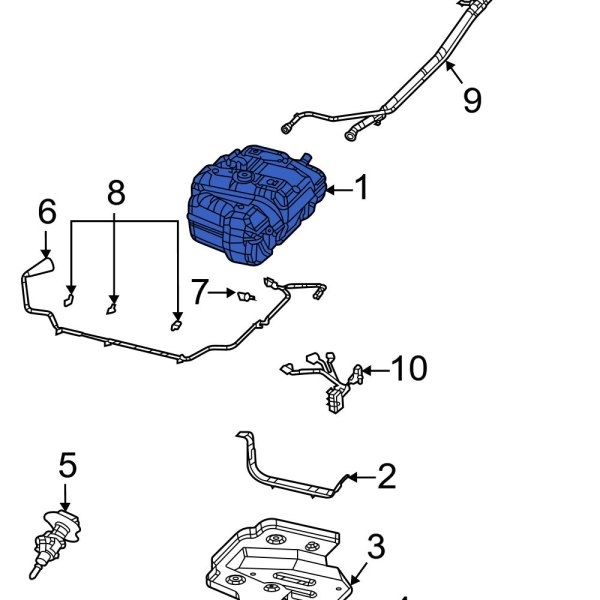 Diesel Exhaust Fluid (DEF) Tank